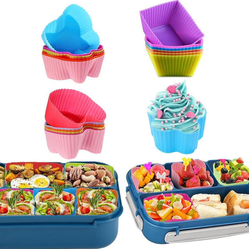 แผ่นกั้นกล่องอาหารกลางวันซิลิโ - Food Storage Dividers บทวิจารณ์และราคา
