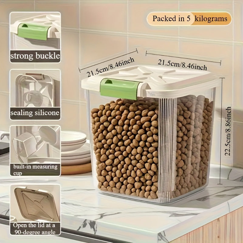 ถังเก็บอาหารสัตว์เลี้ยงขนาดใหญ - Food Storage Containers Xl บทวิจารณ์และราคา
