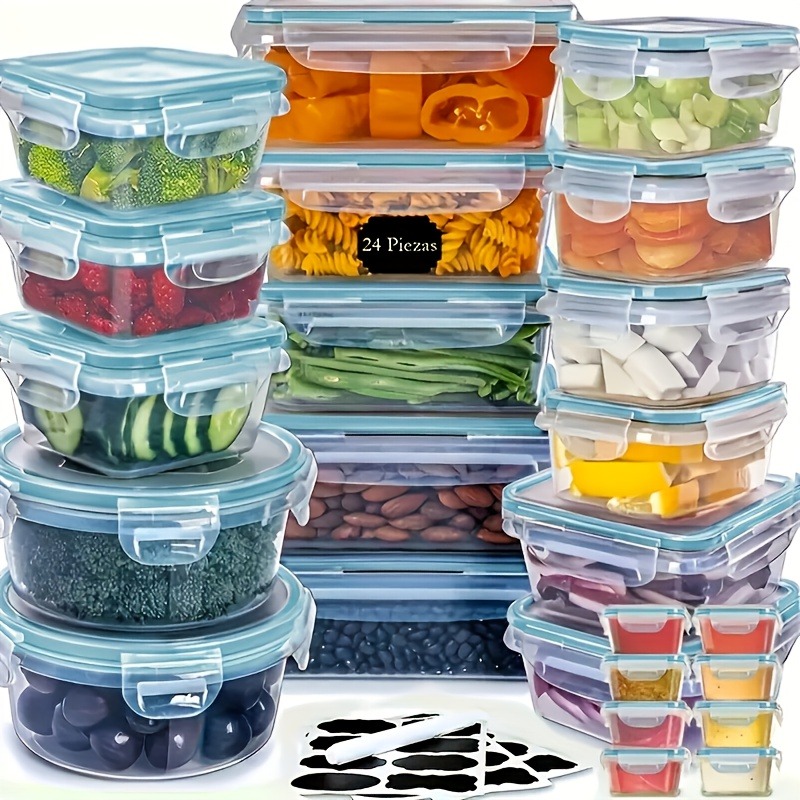 ชุดเก็บอาหารปลอดสาร BPA 48 ชิ้ - Food Storage Meals บทวิจารณ์และราคา