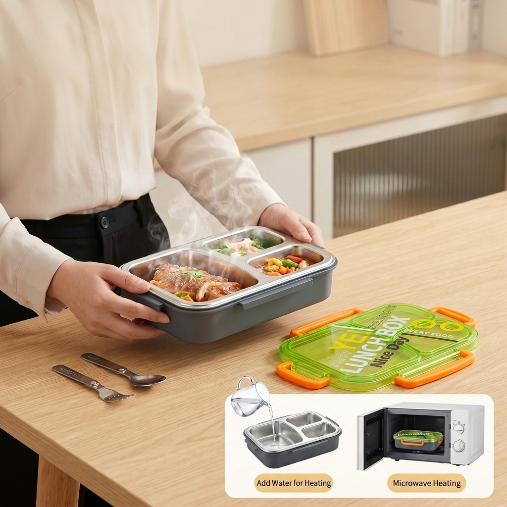 กล่องข้าวสแตนเลส 304 สำหรับเข้ - Food Storage Dividers บทวิจารณ์และราคา