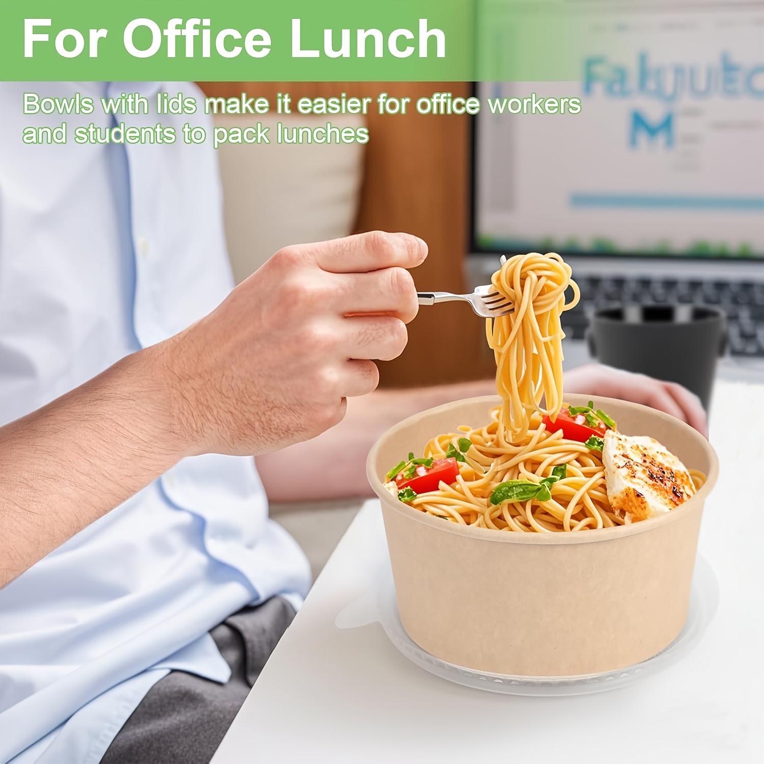 ชามกระดาษขนาด 25 ออนซ์/750 มล. - Food Storage Meals บทวิจารณ์และราคา