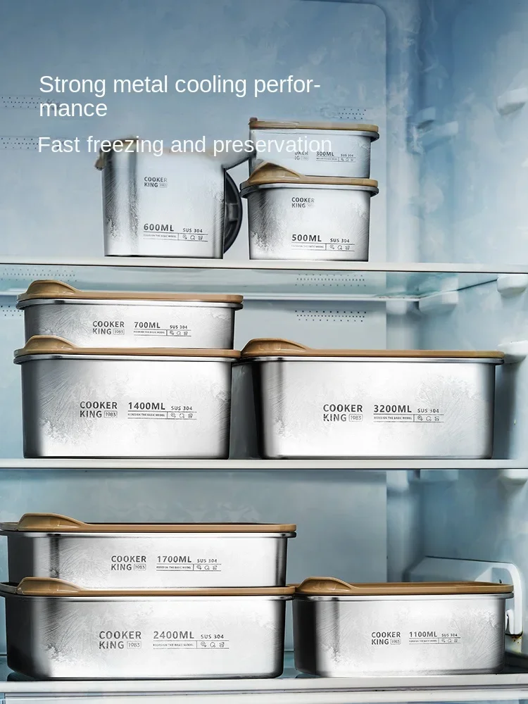 กล่องเก็บอาหารสแตนเลสเกรดอาหาร - Food Storage Box Stainless Steel บทวิจารณ์และราคา