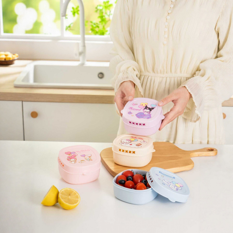 กล่องเก็บอาหารลายการ์ตูนเฮลโล  - Food Storage On Table บทวิจารณ์และราคา