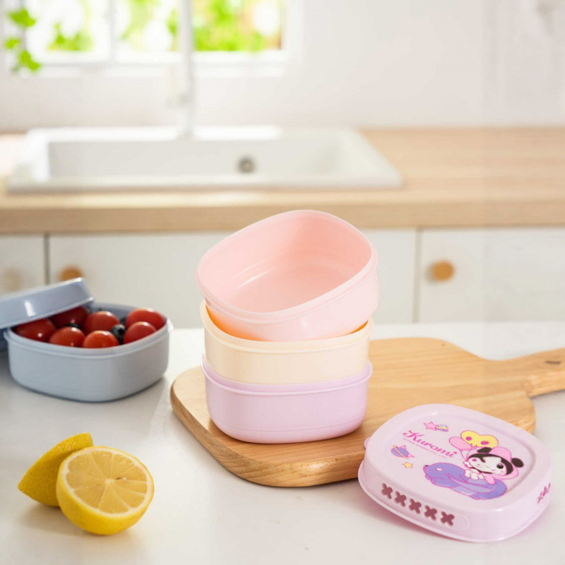 กล่องเก็บอาหารลายการ์ตูนเฮลโล  - Food Storage On Table บทวิจารณ์และราคา
