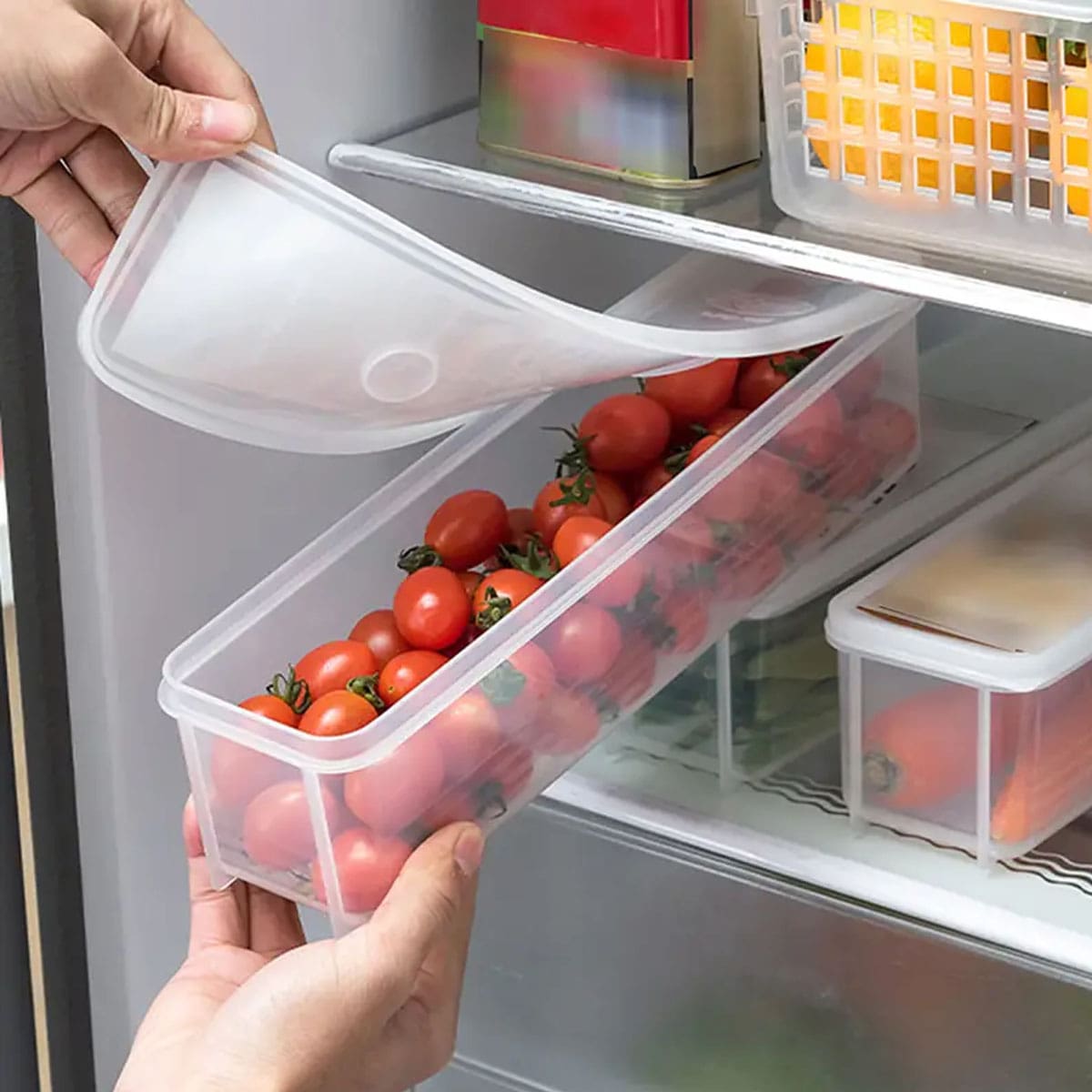 กล่องเก็บของพลาสติกใส 1 ชิ้น,  - Food Storage On Table บทวิจารณ์และราคา