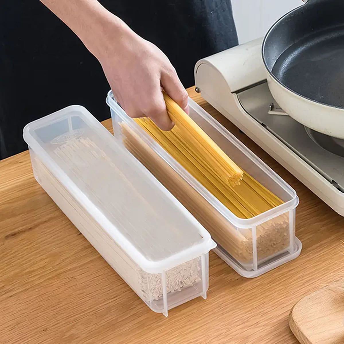 กล่องเก็บของพลาสติกใส 1 ชิ้น,  - Food Storage On Table บทวิจารณ์และราคา
